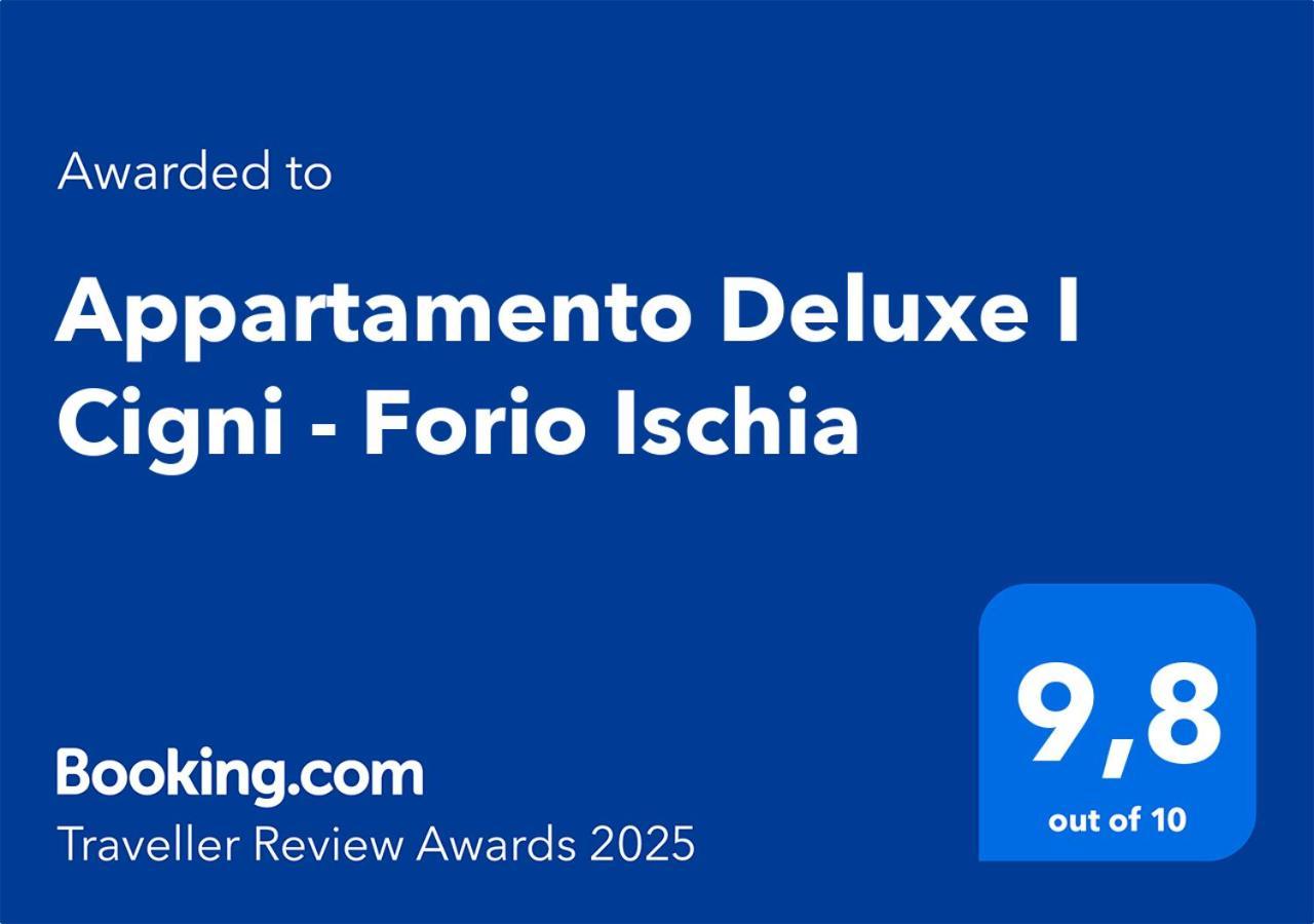 Appartamento Deluxe I Cigni - Forio Ischia Zewnętrze zdjęcie